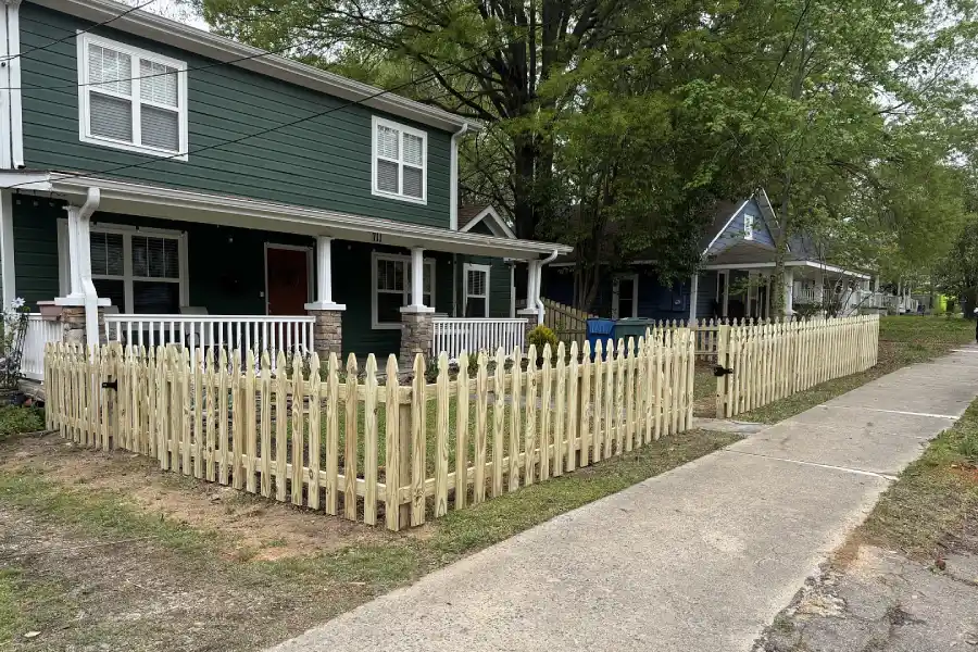 Reliable fencing company project in Durham NC